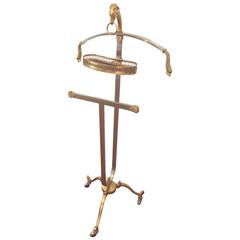 Stunning Maison Jansen Italian Mixed Metal Mid-Century Modern Valet 11