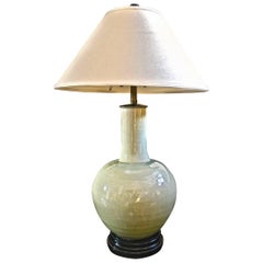 Beautiful Large Marbro Chinese Celadon Lamp
