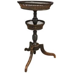 Antique French Etagere Table, 19th Century