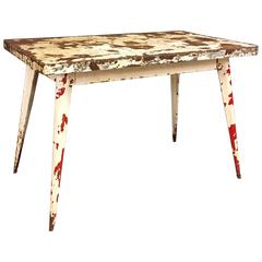 Used French Industrial Tolix Table by Xavier Pauchard, 1940s