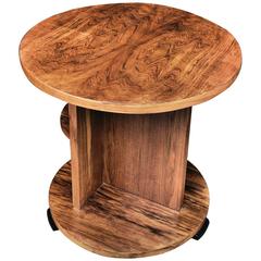 Original 1930s English Art Deco Modernist Occasional Table 10