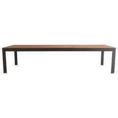 1960s Modernist / Minimal "T" Slat Bench Slat Bench Attributed Knoll 2