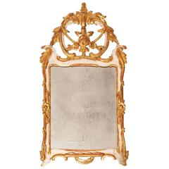 Mirror, Rococo, Denmark, circa 1770