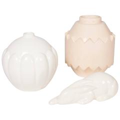 Set of Three French Ceramics