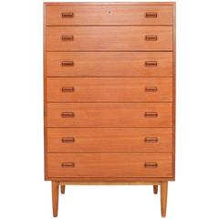 Omann Jun Style Seven Drawer Dresser in Teak 2