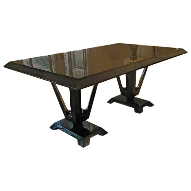 Eleanor Forbes for Tapp Dining Table w twoExtension Leaves