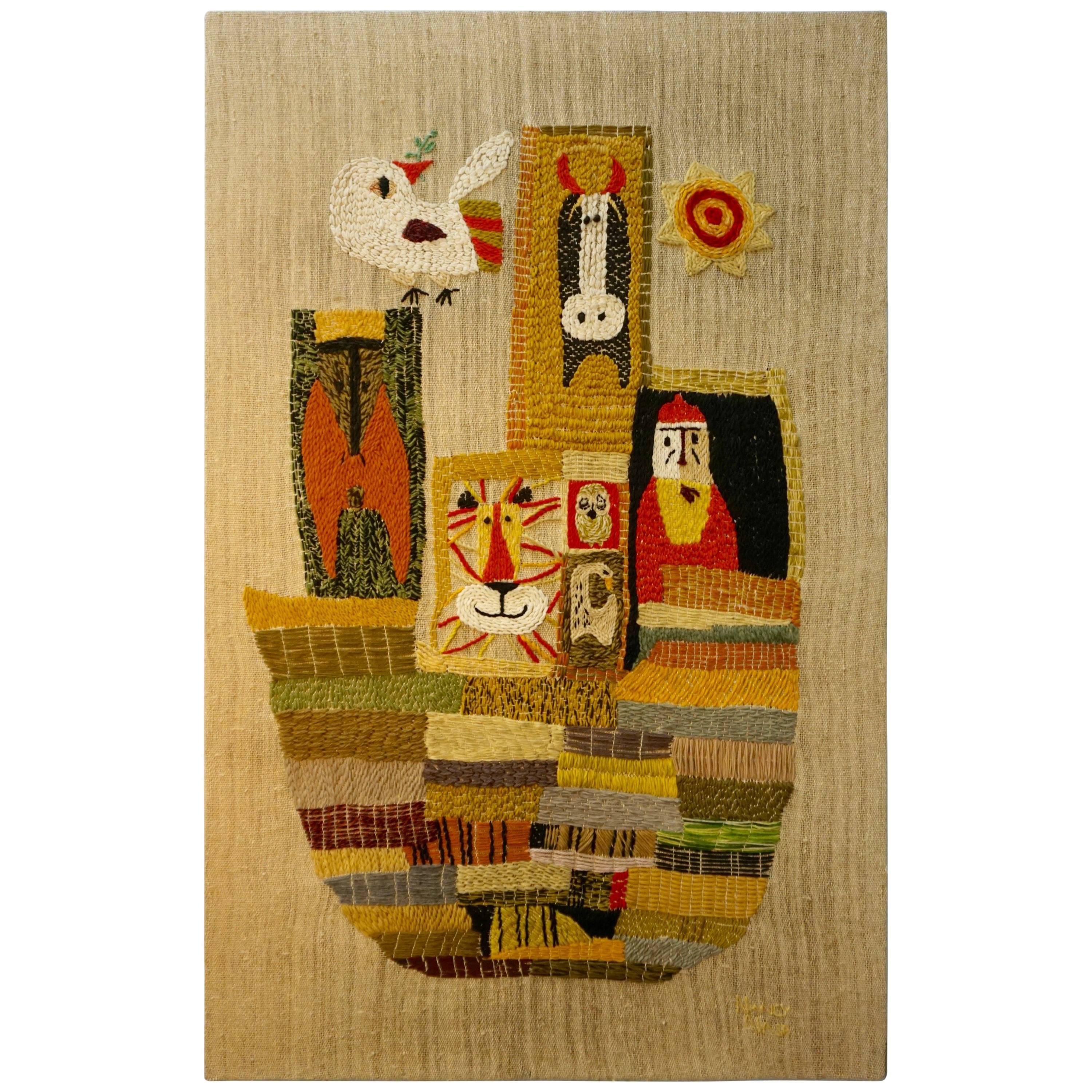 Handwoven Tapestry by Nancy Nash