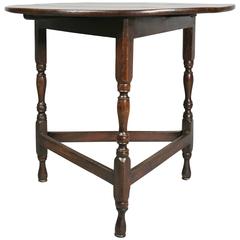 Regency Oak Cricket Table