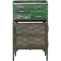 Used Restored Industrial Cabinet, 1950s
