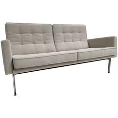 Early Florence Knoll Parallel Bar Sofa by Knoll International, circa 1955