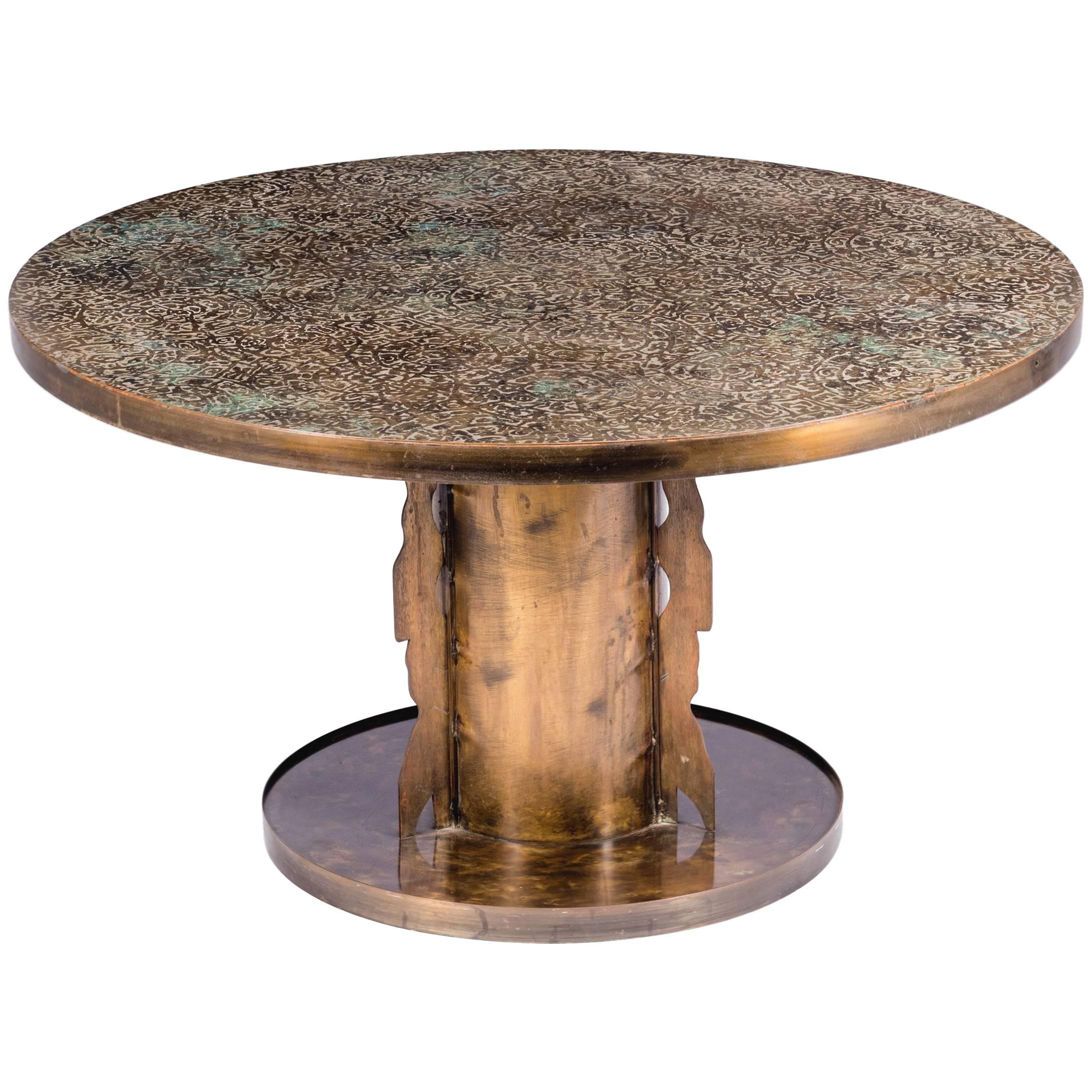 Philip and Kelvin LaVerne Etruscan Coffee Table