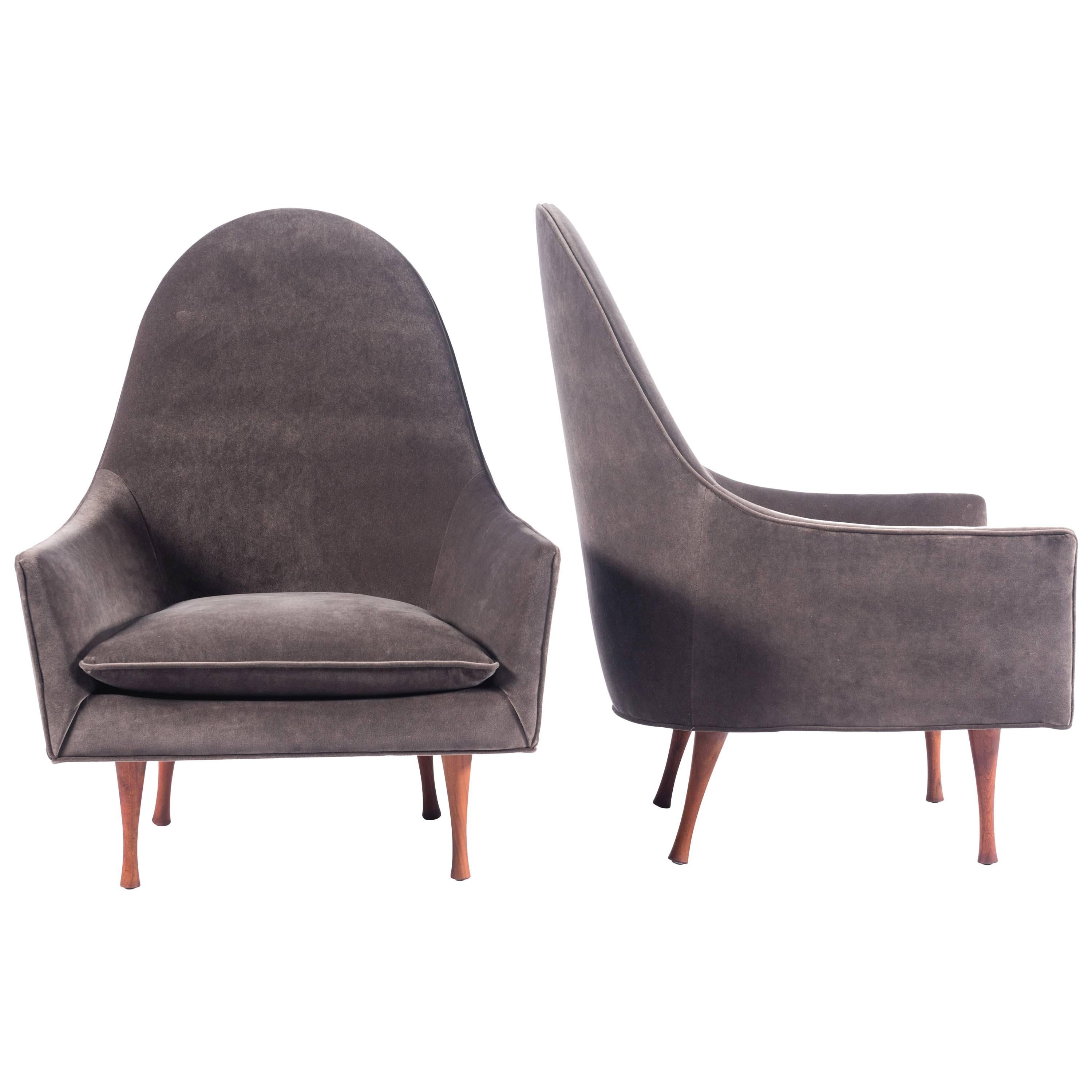 Pair of Lounge Chairs by Paul McCobb for Widdicomb