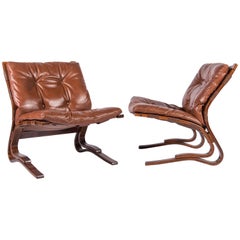 Pair of Scandinavian Modern 'Pirate Chairs'