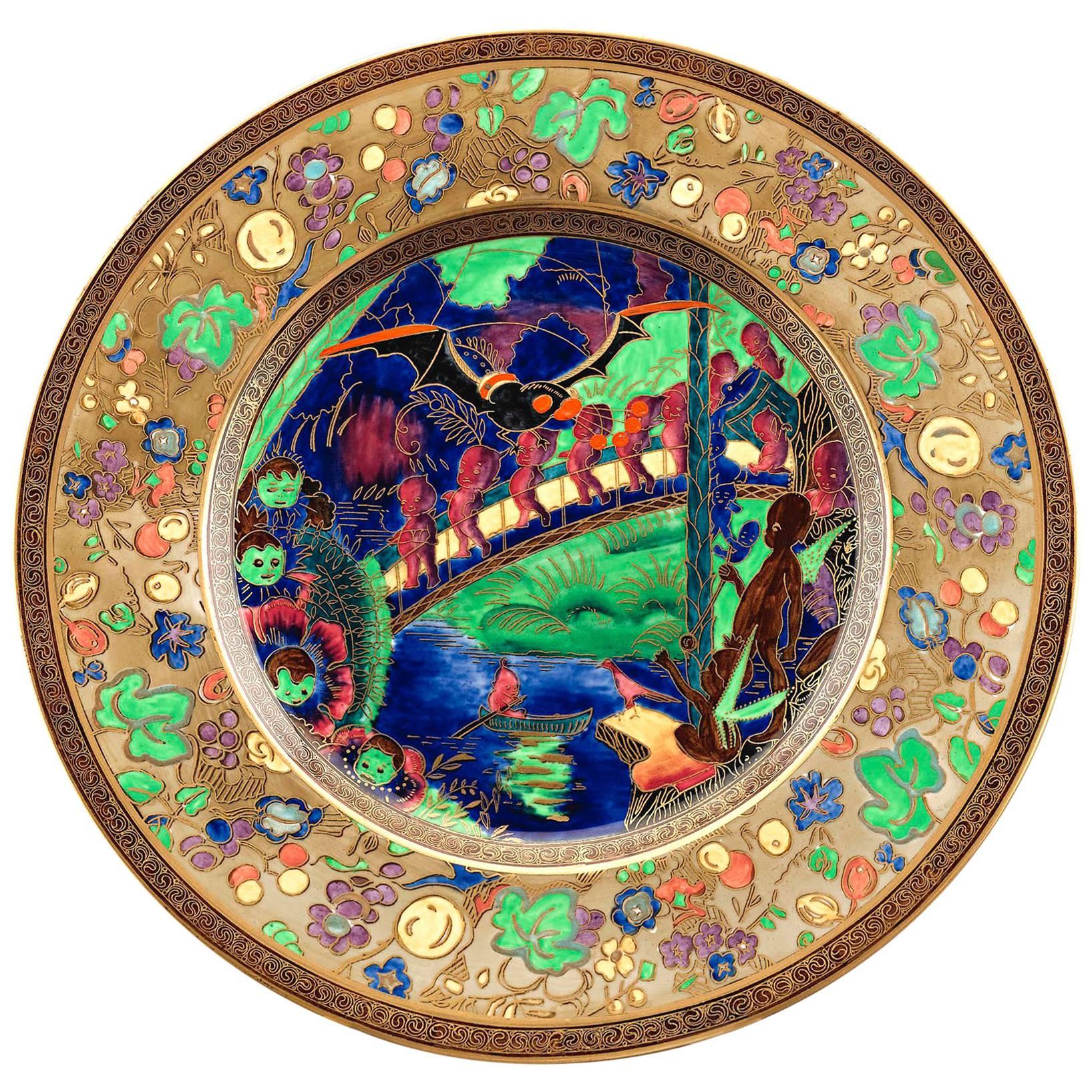 Fairyland Lustre Plate by Wedgwood