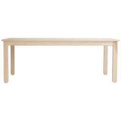 Solid Wood Modern Dining Table in Oiled Ash 1