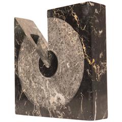 Sergio Asti Square Marble Vessel for Atelier International