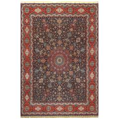 Fine Vintage Tabriz Persian Rug 10