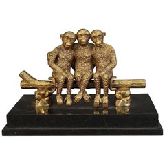 Monkey Desk or Shelf Accessory