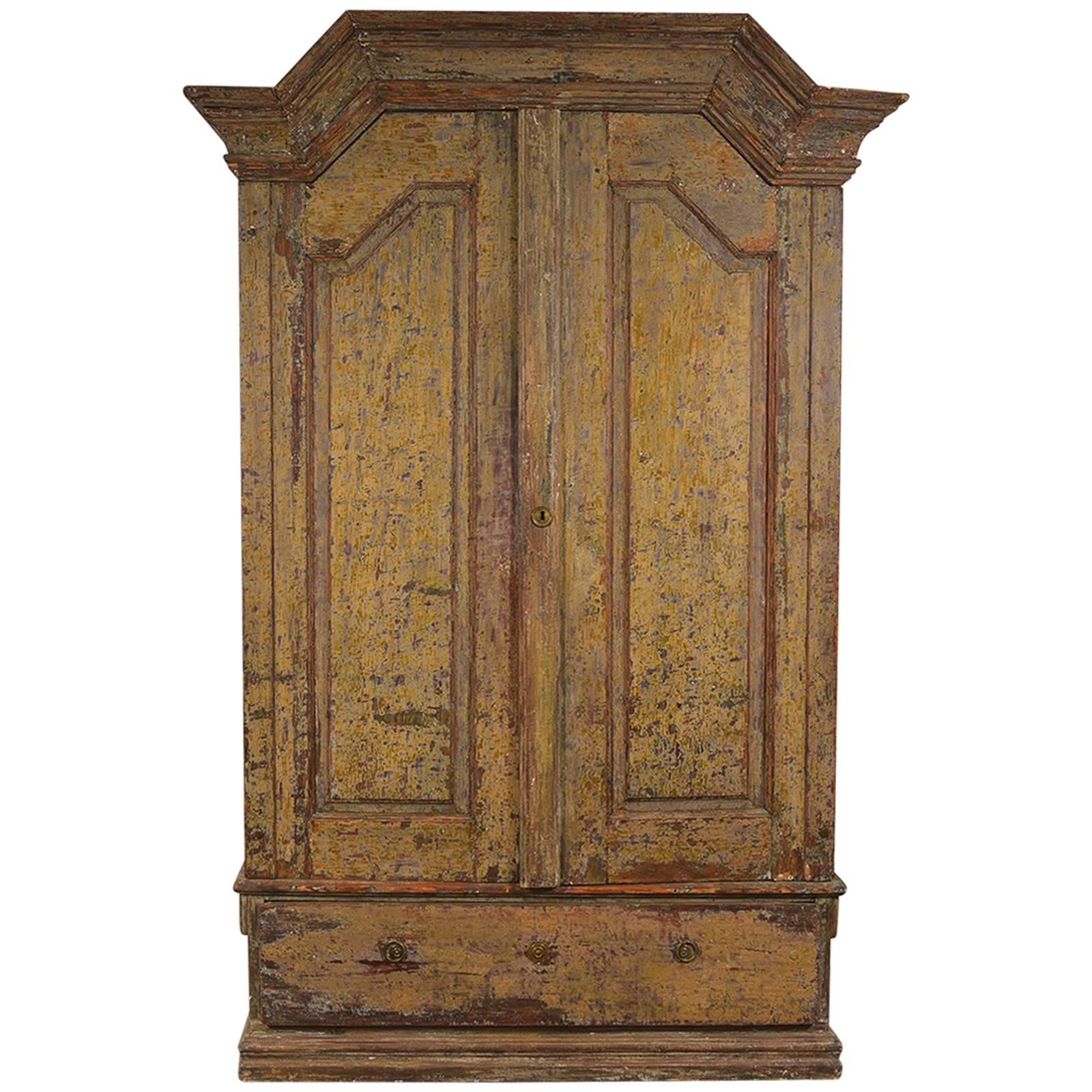 Swedish Baroque Cabinet For Sale