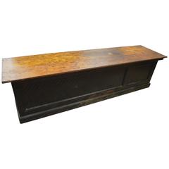Antique Late 1800s Hardware Store Counter Bar