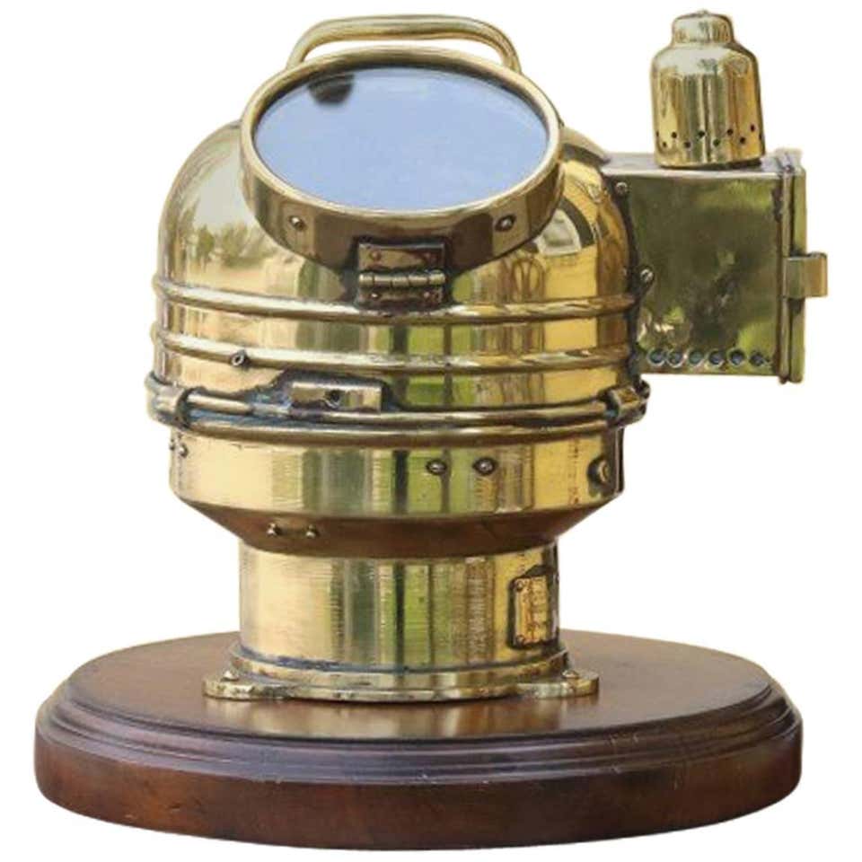 Copper Lifeboat Compass, American, C. 1970's For Sale at 1stDibs