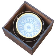 Antique 19th Century Boxed Compass