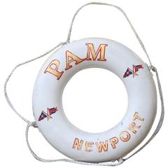 Vintage Authentic Life Ring "Pam, Newport"