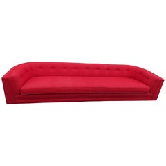 Magnificent Adrian Pearsall Long Curved Sofa Mid-Century Modern