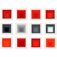 Josef Albers "Homage to the Square" Suite of 12 9