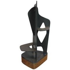 Mid-Century Modernist Steel Maquette