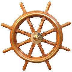 Authentic Eight-Spoke Ship's Wheel 8
