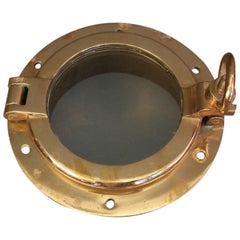 Vintage Brass Porthole