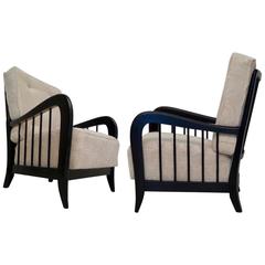Wonderful Armchairs Attributed to Paolo Buffa