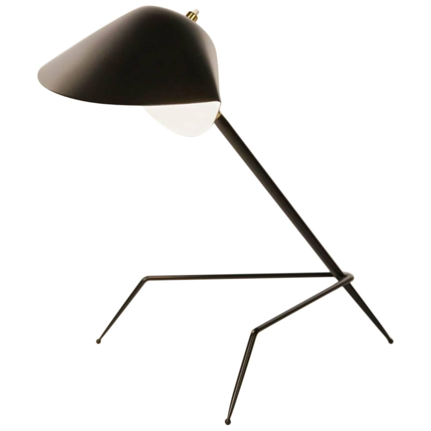Serge Mouille Tripod Desk Lamp For Sale