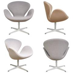 Swan Chairs by Arne Jacobsen for Fritz Hansen 10
