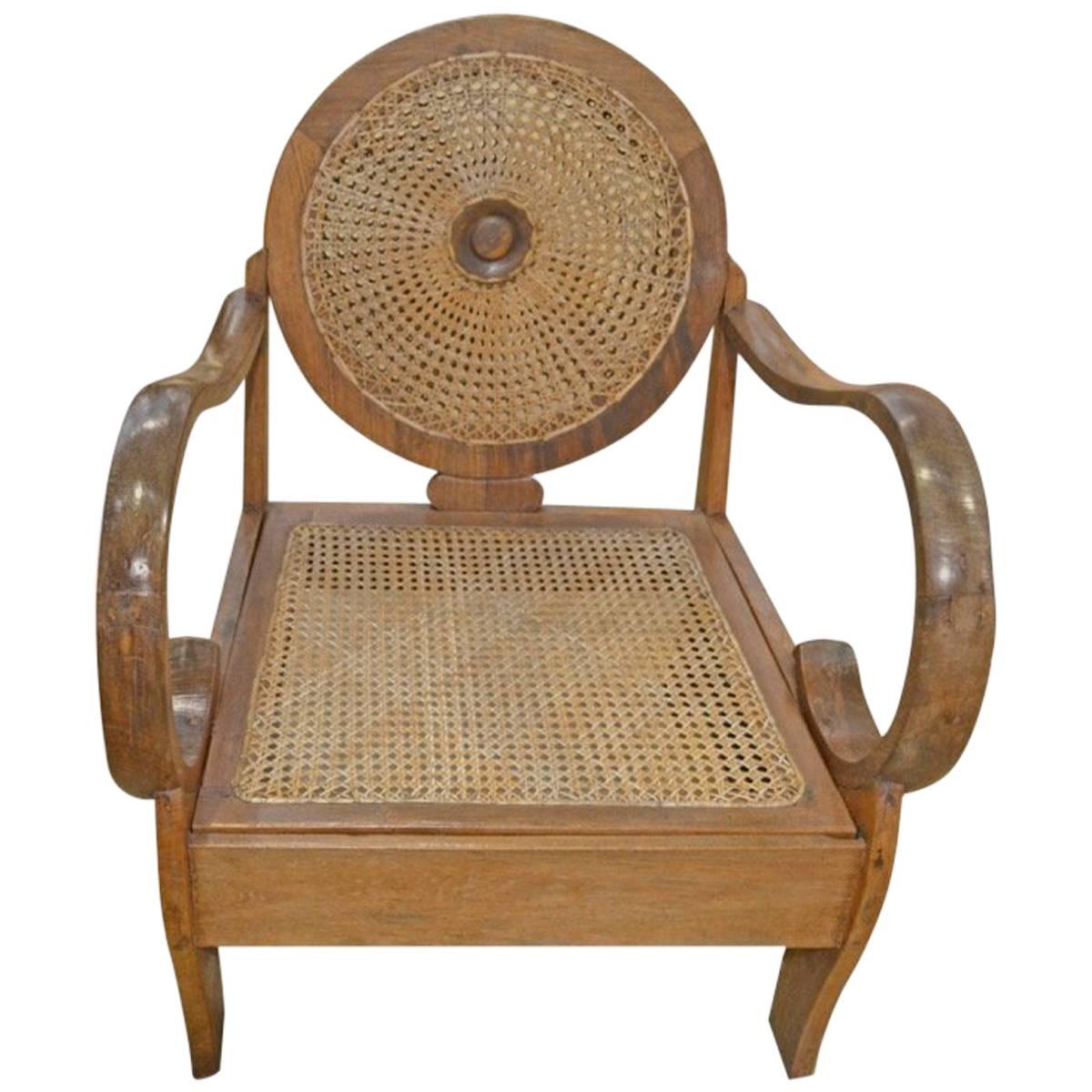 Mid-Century Teak Wood Chair