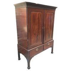 Irish Chest on Stand Mahogany, circa 1780