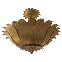 Foliage Brass Fixture 4