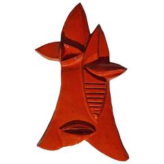 Ceramic Mask Sculpture 10