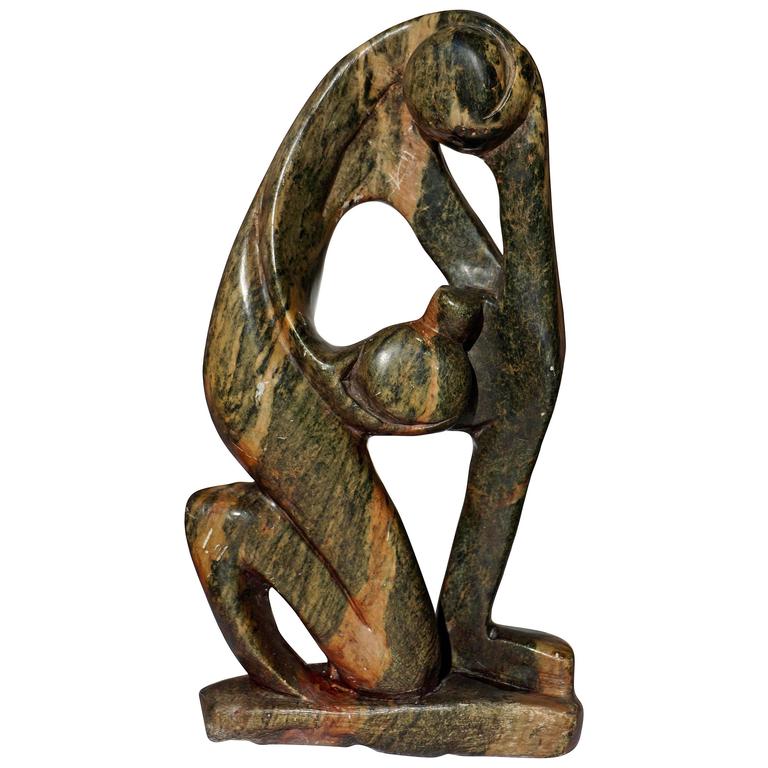 Abstract Marble Sculpture For Sale at 1stdibs