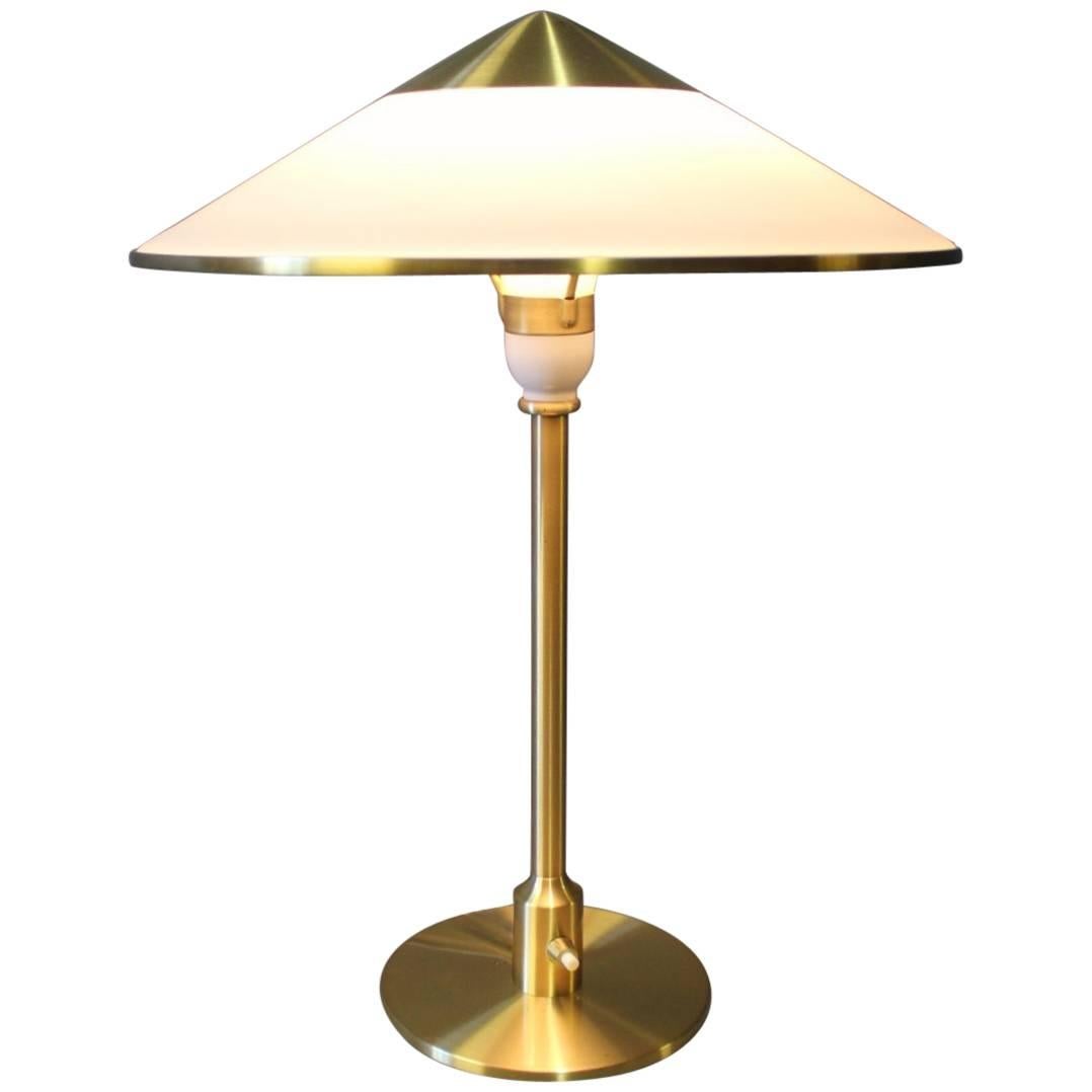 "Kongelys" Table Lamp by Fog and Moerup of Plast and Brass, 1937