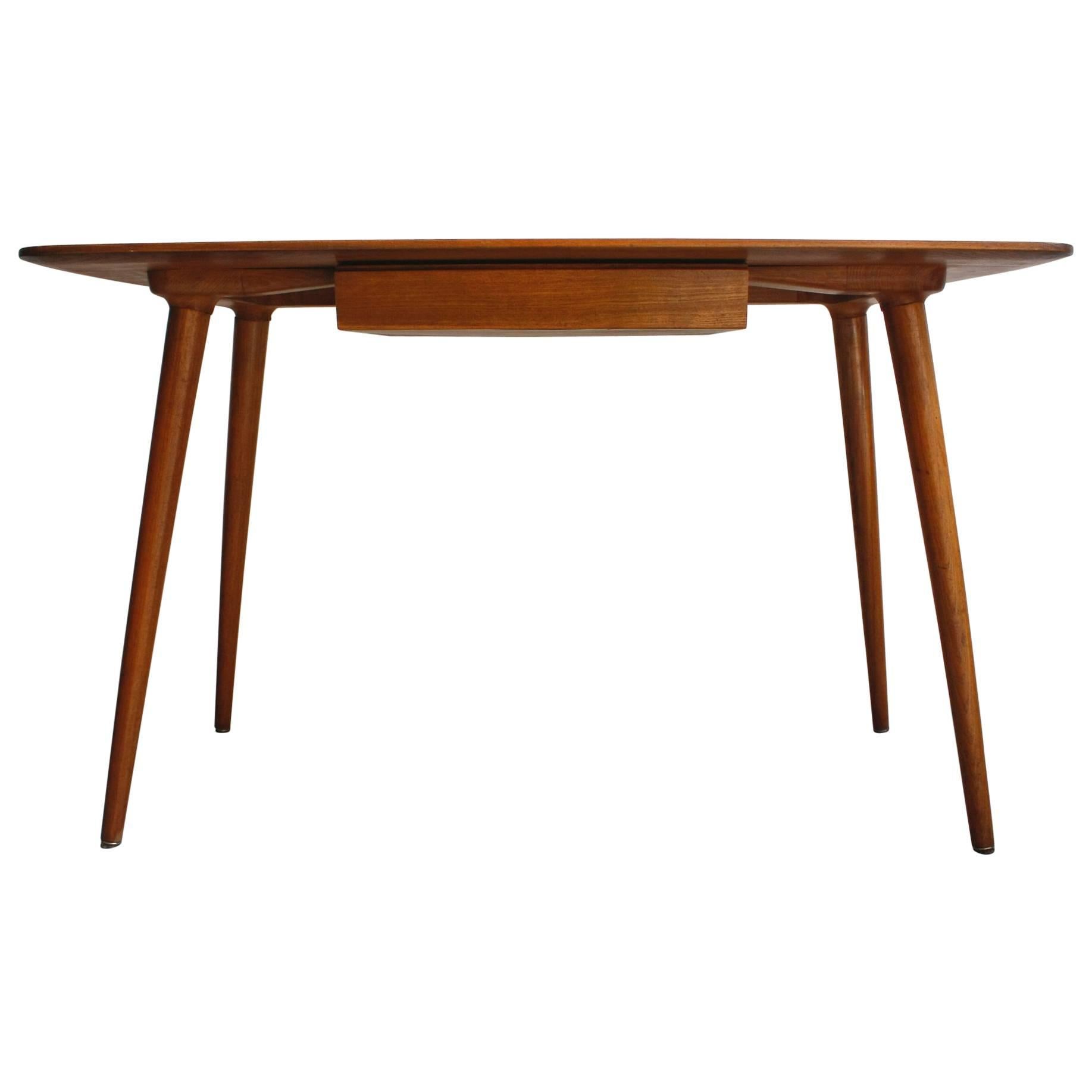 Scandinavian Manufacture, Writing Desk, circa 1950