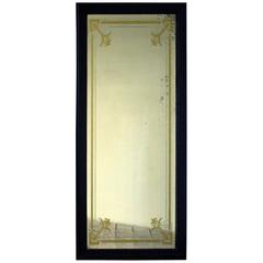 Antique Early 20th Century Large Edwardian Mirror
