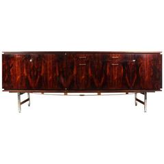 Mid-Century Sideboard in Rosewood, French, circa 1960