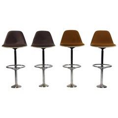 Vintage Bar Stools by Ray & Charles Eames for Herman Miller, Set of Four