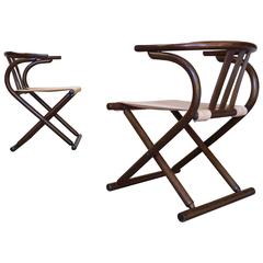 Pair of Thonet Bentwood Folding Chairs