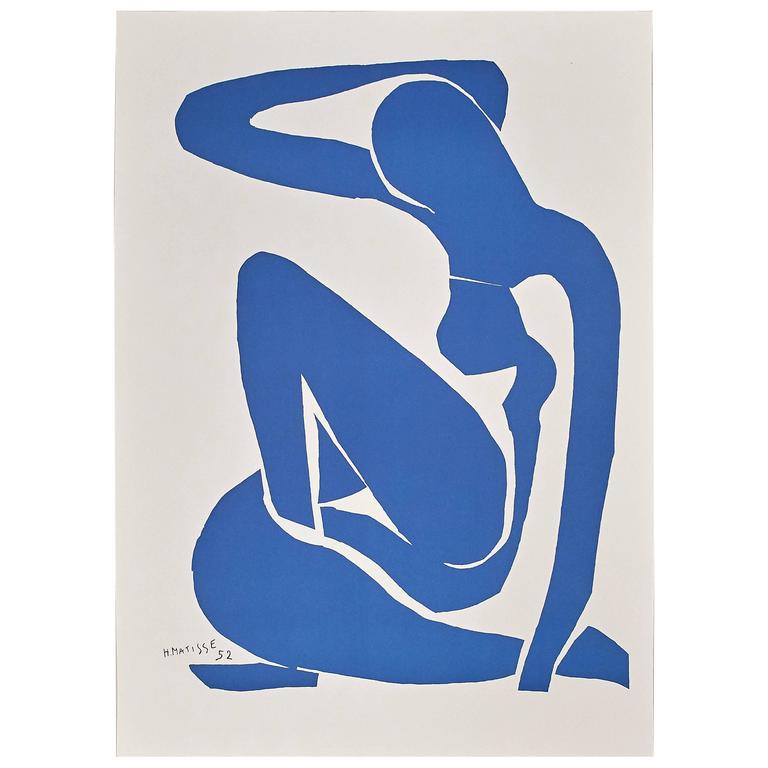 After Henri Matisse Nu Bleu IV at 1stdibs