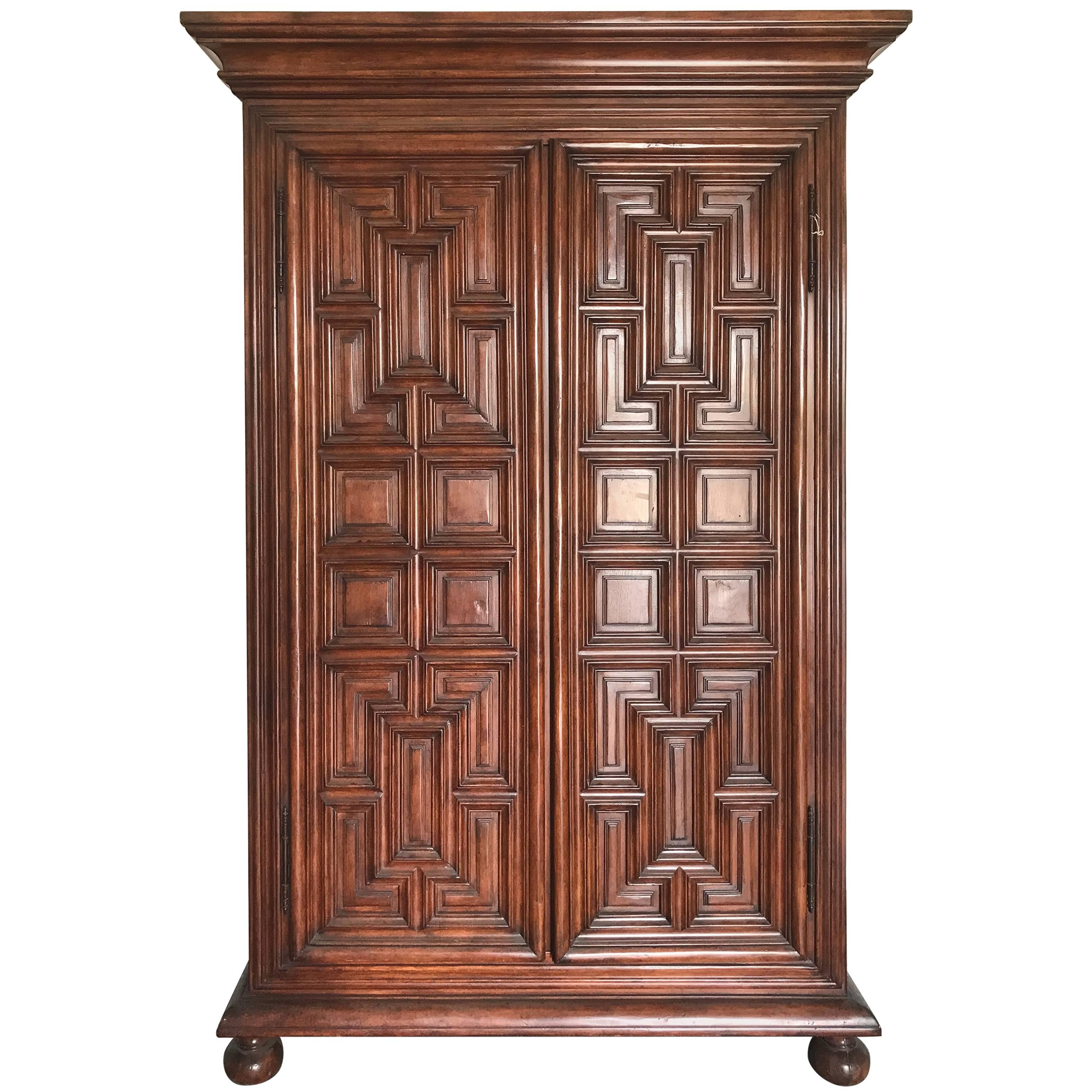 Geometric Armoire by Charles Pollock for the William Switzer Collection
