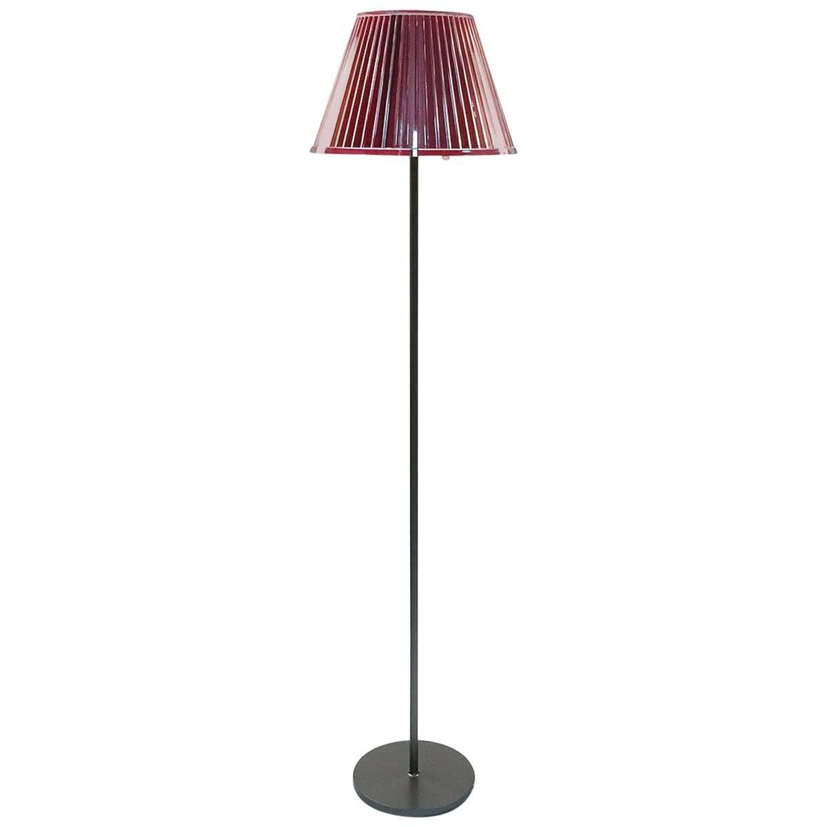 Red Choose Floor Lamp by Matteo Thun for Artemide, Italy For Sale