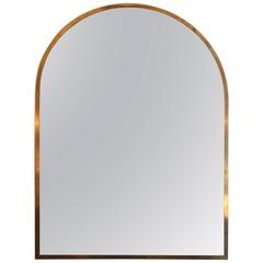1950s Italian Brass Mirror